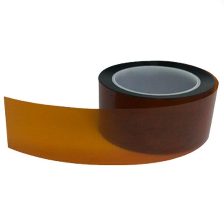Sample display of polyimide film sheets and tapes