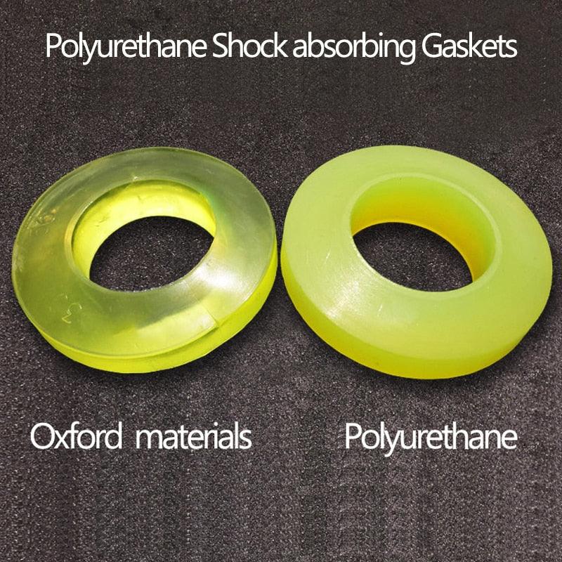 Durable polyurethane coupling washer 14x27x7mm for vibration isolation