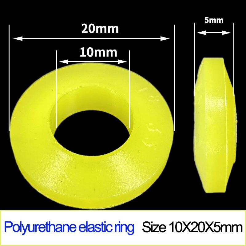 Polyurethane coupling washer 24x45x12mm for industrial pump vibration control