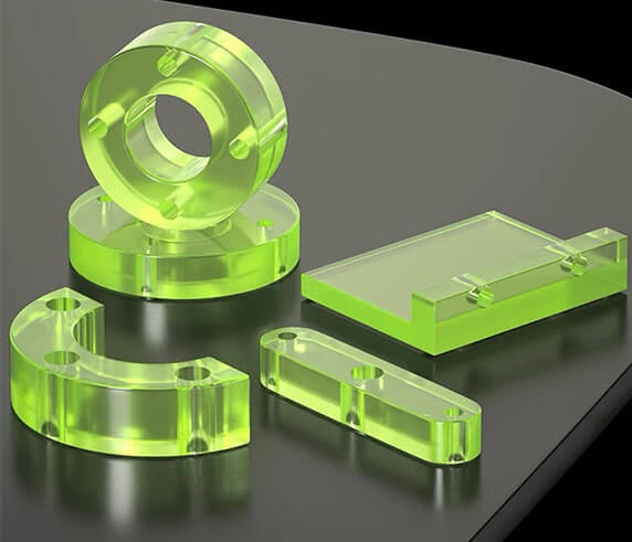 Polyurethane rubber damping board for industrial use