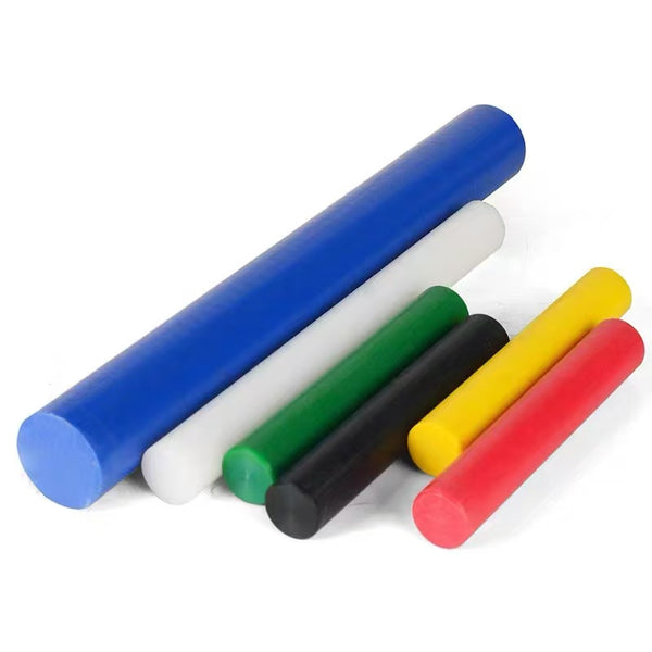 POM acetal rod used for manufacturing bearings and bushings for mechanical assemblies