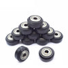 Overview of 5PCS POM V-slot wheels with 625ZZ bearings for 3D printer upgrades