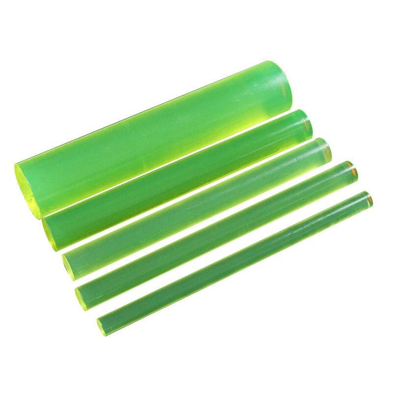 Machining polyurethane rod for custom parts and dampers