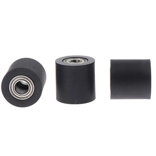 Display of guide wheel inner bore options from 5mm to 10mm