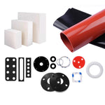 Silicone rubber custom machining for seals gaskets medical devices and high-temperature applications