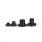 M3 White Nylon Insulating Washer with Concave Convex Thread