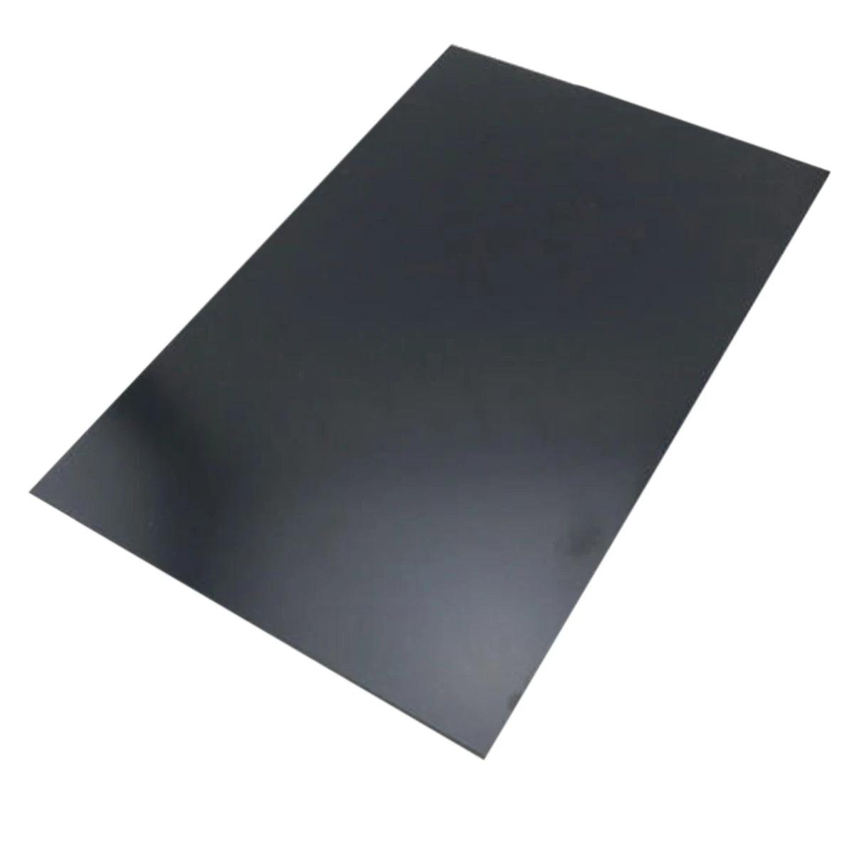 Thin ABS sheet showing ease of cutting
