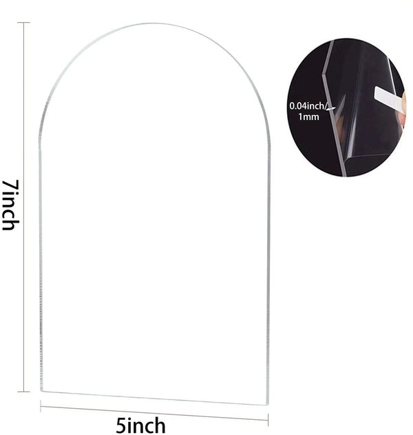 Virgin cast PMMA material specifications showing optical clarity grade certification