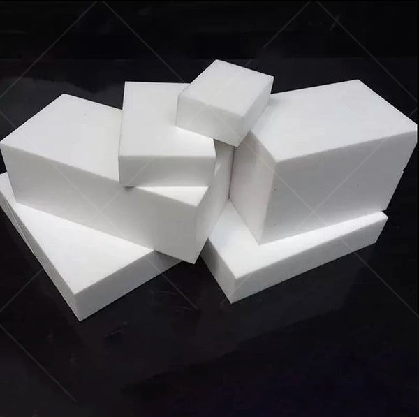 Close-up of virgin white PTFE sheet showing smooth non-stick surface texture