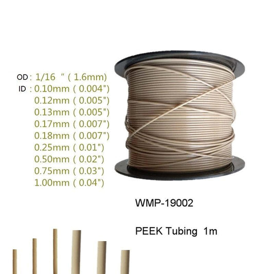 1/16 inch PEEK HPLC tubing