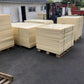 CNC cut ABS plastic board used in furniture or mechanical enclosures