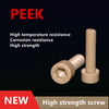 PEEK hex socket screw installed in electronic device or PCB