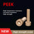 PEEK hex socket screw installed in electronic device or PCB